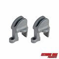 Extreme Max Extreme Max 3005.5058 BoatTector Quick Adjust Pontoon Rail Fender Hanger - Gray, Pack of 2 3005.5058